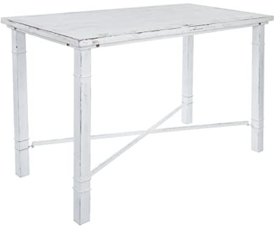 elbmöbel Esstisch Konsolentisch weiß Beistelltisch Shabby Chic Holz 100x50 cm