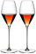 RIEDEL Veloce Rosé Weinglas, 2er Set, Klares Kristallglas, premium maschinell gefertigt