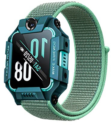 Polyjoy Children's Nylon Wristbands Compatible with Imoo Watch Phone Z6,Watch Phone Z1 Wristband,Watch Phone Z1, No gemstone