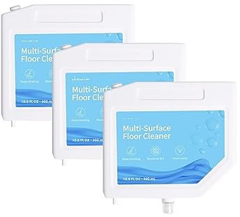 KAFTKO Vacuum Cleaner Dust Bag/Main Brush/Side Brush/Cover/Filter/Detergent/Rag. Compatible For Dreame Bot L10s Ultra. (Color : Detergent Kit 3in1)