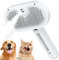 Katoggy Spray Cat Brush, Self Cleaning Dog Steam Grooming Tool, Easy To Clean, Remove Static Flying Hair for Cats and Dogs