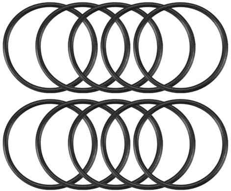 TA-VIGOR 10 Stück Nitrilkautschuk-O-Ringe - 40mm Außendurchmesser × 36mm Innendurchmesser × 2mm Dicke - Dichtungsring-Set Für Schlauch, Armatur, Automobil & Sanitär - Metrisches Dichtungssystem