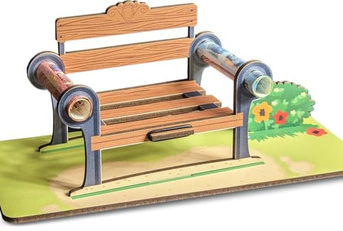 Ruhestand Geschenk - Rentnerbank 3D-Holzkarte | Geldgeschenke, Rentner Geschenk Mann, Rentner Geschenk Frau, Rente, Ruhestand Karte, Rentner Geschenk, Ruhestand Geschenk Frauen