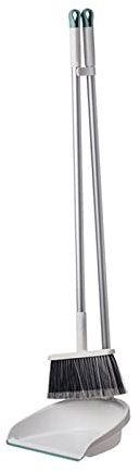 LVUNZJCA Broom and Dustpan Set Broom Dustpan Set Household Scraping Broom Non-stick Hair Sweeper Set for Sweeping