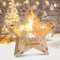 Aragallant LED Dekoleuchte Stern aus Holz, Weihnachtsstern Beleuchtung, Fensterbeleuchtung, Weihnachtsschmuck Holzsterne, Weihnachtsdeko Sterne, Adventsdeko für Innen