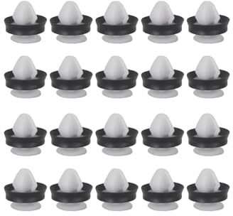 WASQUBKS 20X Car Door Trim Panel Clips Interior Headlining Lining Retainer Fastener For Peugeot 306 307 308 508 3008 5008 OE# 6991Y8