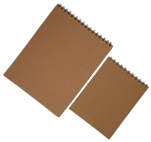 PHENOFICE Quaderno Da Disegno Artistico - Quaderni Da Schizzo in Stile Con Copertina Rigida Quaderni Per Pittura Con Tecniche Miste A4/a5