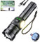 Abosi Taschenlampe LED Aufladbar 500000 Lumen, LED Taschenlampe Extrem Hell XHP70.2 Taschenlampen Akku USB, Starke Taschenlampe IPX7 Wasserdicht