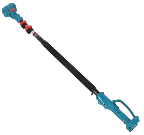 Teleskop-Gartenstange, Leicht, Kompakt, Verstellbar, für Elektrische Kettensägen BL1830B, BL1840B, Batterien, Geeignet für Alle Benutzer