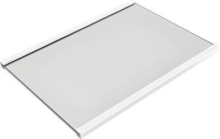 HMBEST Freezer Glass Shelf Replacement Compatible with Haier Refrigerator, Fridge Tempered Glass Shelf,375 * 425