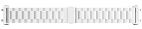 YUNNIAN Cinturino di ricambio in acciaio inox per 3 orologi, a sgancio rapido, resistente al sudore, 182x22mm, Acciaio inossidabile