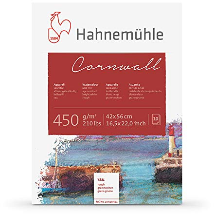 Hahnemuhle Cornwall 450gsm Block - 42 x 56cm Rough