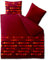 aqua-textil Concept Bettwäsche 200 x 220 cm Mikrofaser Bettbezug Kyra Punkte Rot Orange