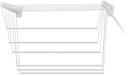 Jumbo Steed100 Stendino a Parete/Soffitto Plastificato, Resina, Multicolor, 100 cm