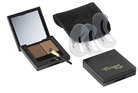 Christian Faye Eyebrow Make Up Duo Medium Brown