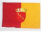 AZ FLAG - Flagge Rom Mit Waffen - 45x30 cm Mit Kordel - Roma Fahne 30 x 45 Cm - Flaggen