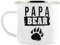 Grindstore Tasse Papa Bear Fête des Pères Blanc