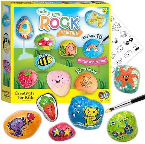 Creativity for Kids Faber-Castell Hide and Seek Rock Painting Kit (6161)