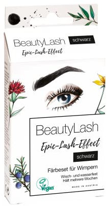 Beauty Lash Dye Set, für Sehr Dunkle Augenbrauen, Schwarz, 7 ml