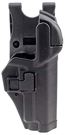 Gexgune Tactical Holster Militärische Verschleierung Stufe 3 Sperren Sie die rechte Taillenbandpistole für S1g 220/226/227/228/229 mit oder ohne Schienen (die meisten)
