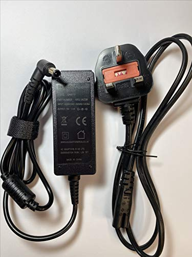 Replacement for 19V 2.0A AC Adaptor Power Supply 4 LG 24MT48S-PZ Monitor