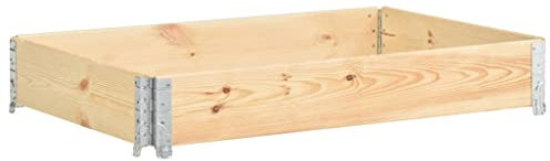 vidaXL Hochbeet 50x150 cm Kiefer massiv