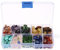Esenlong Piedras Curativas, Gemas, Piedras Caídas Naturales, Cristales De Cuarzo Mezclados Coloridos para Decoración De Relajación De Meditación