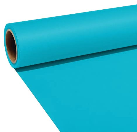 JOBY Seamless Creator Background Paper, Photography Backdrop for Videos, Streaming, Interviews, Backdrops for Photoshoot, Photography Props, Size 1.35X11m, Blueberry Droplet, JB01887-BWW