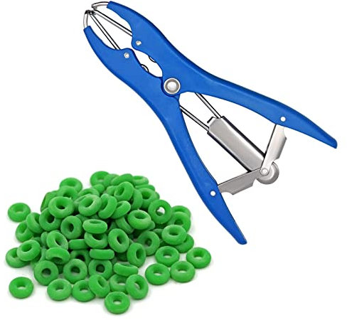 BREUAILY Balloon Expansion Tool Kit With 100 Rubber Rings - Multi-Tool Pliers for Balloon Stretching and Filling - DIY Party Activities and Wedding Decorations