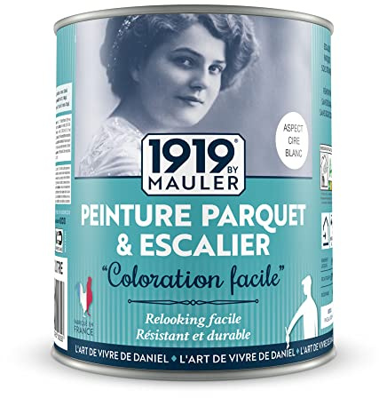 MAULER - Pintura para escaleras y suelos de madera, laminado - Coloración | Pintura sin lijar ni subcapa (sin madera tánica) - Resistente al paso - Fabricación Mauler desde 1919