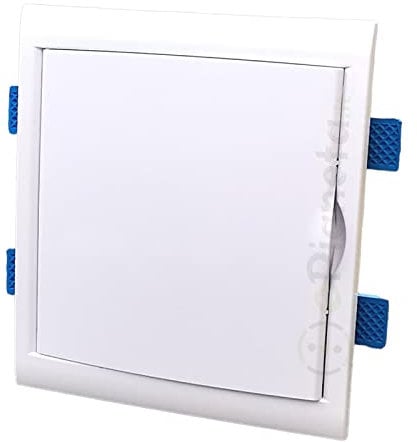 Quadro elettrico Centralino per Cartongesso da 12 a 24 Moduli con Sportello Bianco da incasso per interruttori DIN IP40