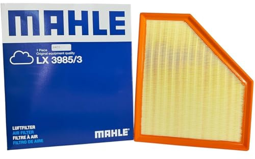 MAHLE LX 3985/3 Motor Luftfilter Filtereinsatz Kompatibel mit BMW 3 Touring G21 5 Limousine G30, F90 3 Limousine G20 4 Coupe G22, G82 2 Coupe G42