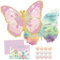 JOKILY 12 Stück Deutsch Schmetterling Einladungskarten, Schmetterling Einladungskarten Kindergeburtstag, Party Invitation Cards, Party Einladung Karte, Geburtstagseinladungen Partyeinladungen