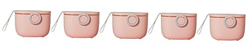 ibasenice 5st Milchpulver Box Spaghettibehälter Halter Für Die Aufbewahrung Von Milch Kinderteller Snackbehälter Für Kleinkinder Milchpulverspender Reisen Tragbar Plastik Snack-becher Baby