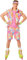 Barbie The Movie Skating Ken Herren Kostüm mit Kappe und Schweißbändern Neon 80er Jahre Skater Boy 80`s, Größe:M