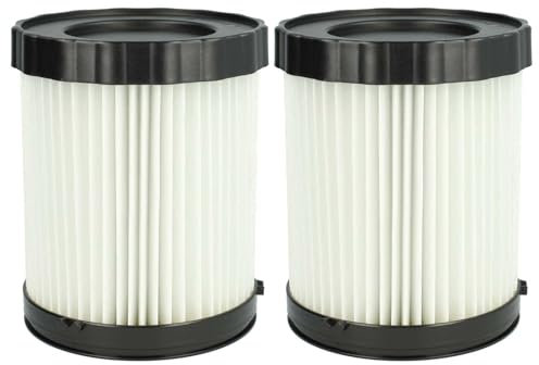 vhbw Filterset 2x Faltenfilter Ersatz für Fein 31324000192 für Staubsauger - Filter, Patronenfilter, Papier/Kunststoff, weiß