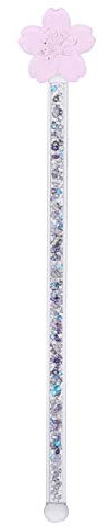 MAGICLULU 1stück Blumenförmiger Glasrührstab Hitzebeständiger Cocktail Mixer Elegantes Design Für Getränke Zum Mischen Von Kaffee Saft Und Cocktails Wiederverwendbar Stilvolles