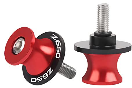 AFGIFT Motorrad Sturzpads Für Kawasaki Z650 Z900 Z 650 900 2017-2022 2019 2020 2021 Motorradzubehör CNC 8MM Schwingenspulen Slider Standschraube (Farbe : Red, Size : Z650), GHJIYFJIKU