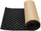 Tarwanear Premium Noppenschaumstoff,200x50x2cm Selbstklebende Schalldämmung Akustikschaumstoff Dämmmatte,für Tonstudio, Aufnahmestudios, Büro, Schwarz Eierkiste Schallschutzmatte