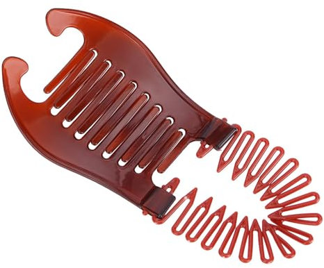 Pferdeschwanz-Halter, doppelseitiger ineinandergreifender Clip, praktischer Haarkamm für heiße Mädchen, Haarstyling, Pferdeschwanz-Halter für Mädchen, Haarkamm, Pferdeschwanz-Halter,