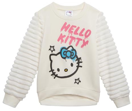 Hello Kitty Toddler Girls Sweatshirt 5T White