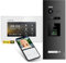 Balter EVO-HD Video Türsprechanlage mit Fingerprint, Video Türklingel, Smartphone App,1 Familienhaus, 1x 7 Zoll Monitore, Türklingel mit Kamera Full HD, 2 Draht Bus, 175° Weitwinkel, RFID,1080P