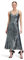 Vera Mont Damen Abendkleid mit Pailletten Grey Olive,36