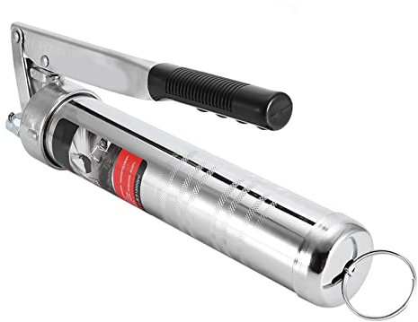 Fettpresse, Pneumatische Fettpresse 400CC Hochdruck-Luftfettpresse Fettpressen Pneumatische Fettkartusche Fettpistole Kombination Füllkupplung/Entlüftungsventil