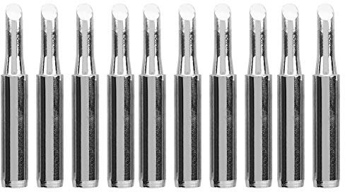 Lötspitzen Vom Typ 900M-T-4C, 6,3 Mm Kopf, 44 Mm Länge, Reines Kupfer, Bleifreier Spitzenersatz für Lötstationen 936, 937, 938, 969, 8586, 852D