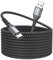 SUNGUY Cable USB C 5 m, Largo USB 2.0 Cable USB C Carga Rapida Nylon Braided Cable USB a USB C para iPhone 16/15 Pro Max Plus, Galaxy S10, S9, S8 Plus, LG V50 V40, Moto G7 G8, LG G7 / V30