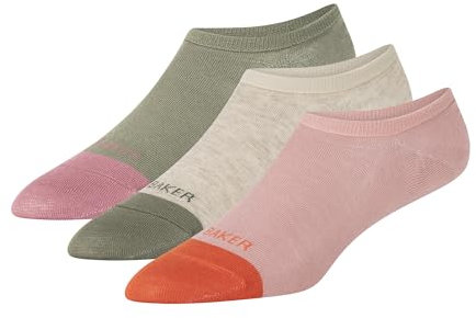 Ted Baker Damen 3 Pack Liner Socken, Koi/Flechten/Mesa Rose, Einheitsgröße