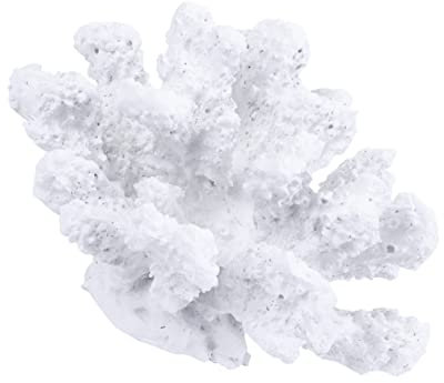 Garneck Künstliche Koralle Deko Für Aquarium – Weiße Korallen Pflanze Als Stilvolle Unterwasser Landschaftsdekoration – Perfekte Aquarien Deko Für EIN