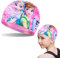 Cuffia Piscina Bambino, Cuffie Piscina Bambini frozen, Cuffia da Nuoto Unisex, Cuffia da Nuoto da Cartone Animato per Studenti per Bambini