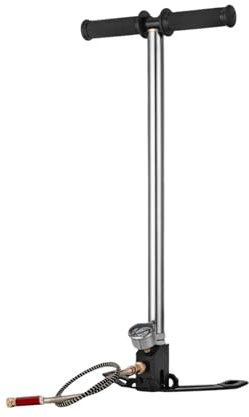 Pompe PCP 3 étages 30 MPa 4500 PSI Pompe pneumatique à Main avec manomètre